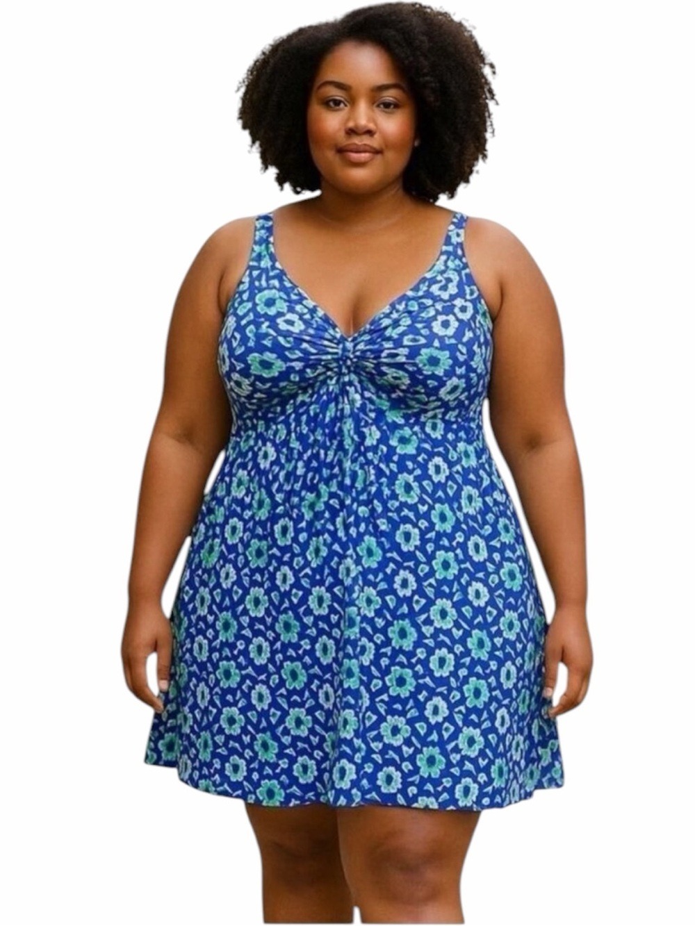 Penbrooke Swimsuits Tummy Control Size 16 Purple, Green, Black & White